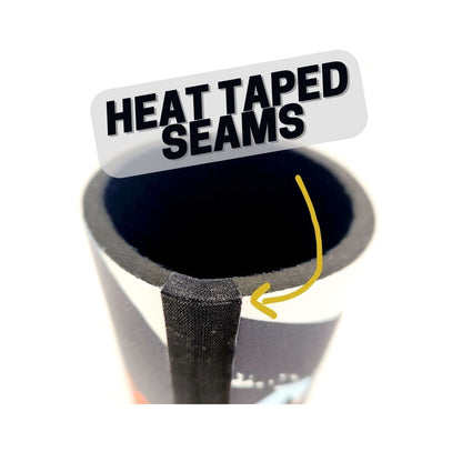 Neoprene Stubby Holder with Heat Tape - Custom