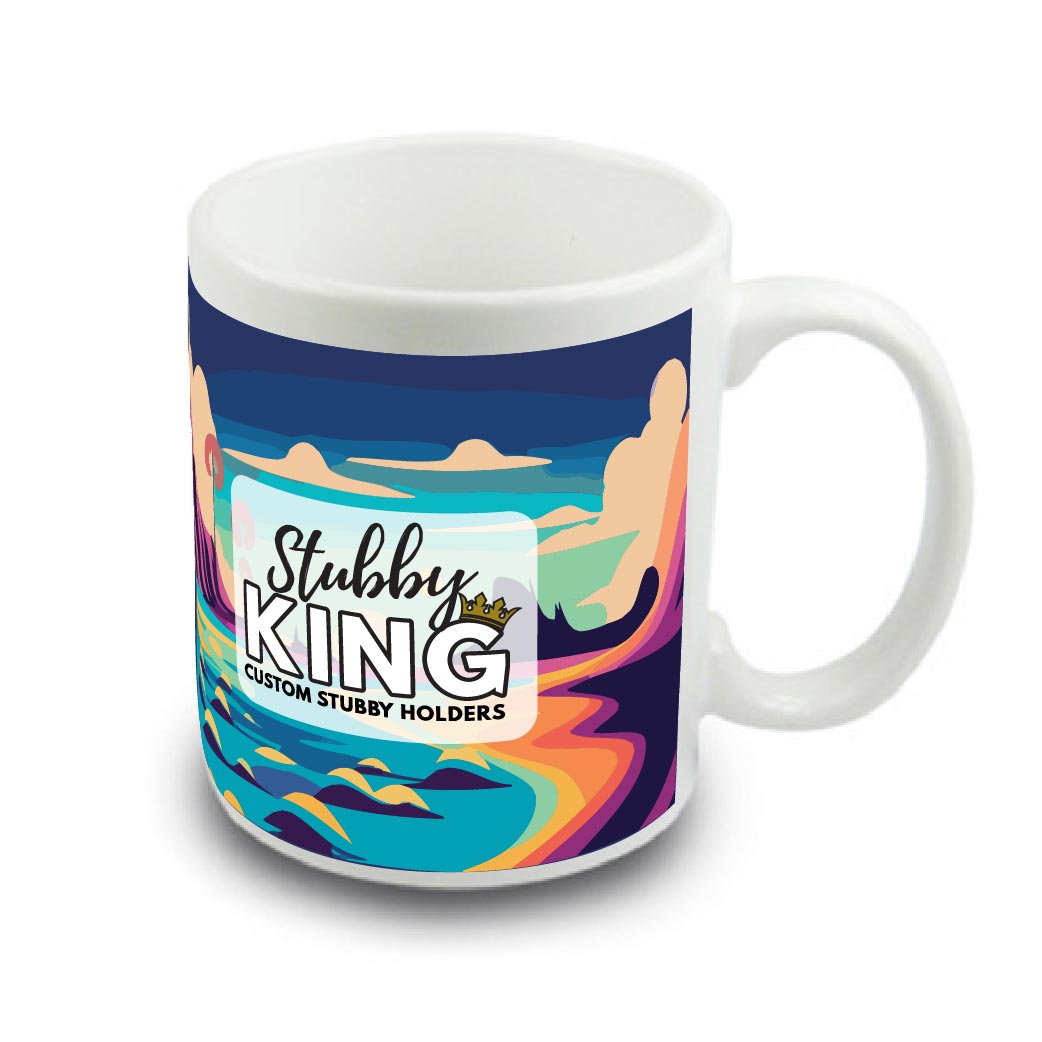 Full Colour Sublimated Mug – Your Brand, Your Brew, Your Hangover Cure!